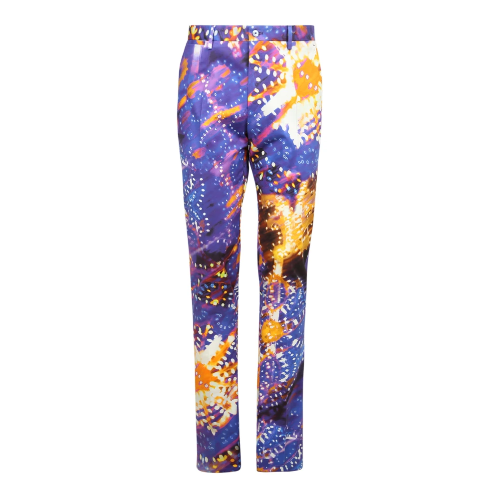 Dolce & Gabbana Luminarie Slim-Fit Broek Blue Heren