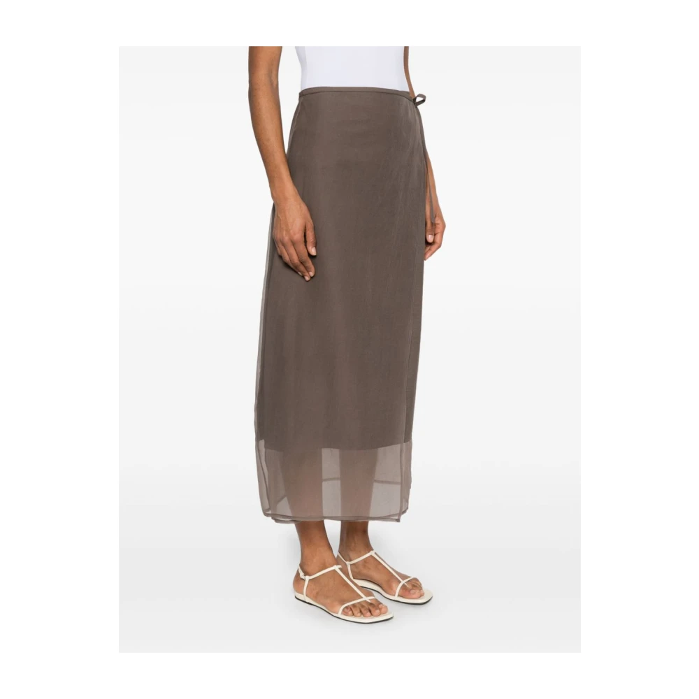 BRUNELLO CUCINELLI Bruine Rokken voor Vrouwen Brown Dames