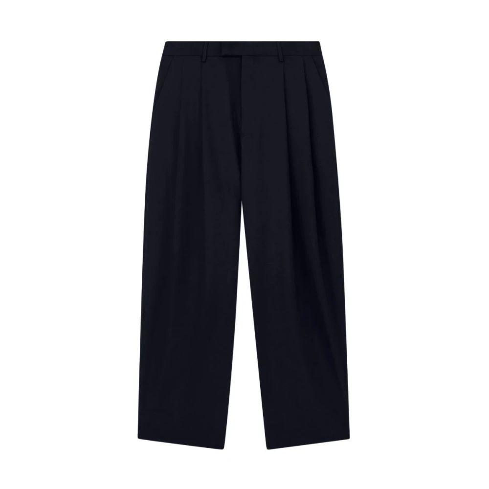 Giorgio Armani Wide Trousers, Male, 2XL, Wide Trousers Blue
