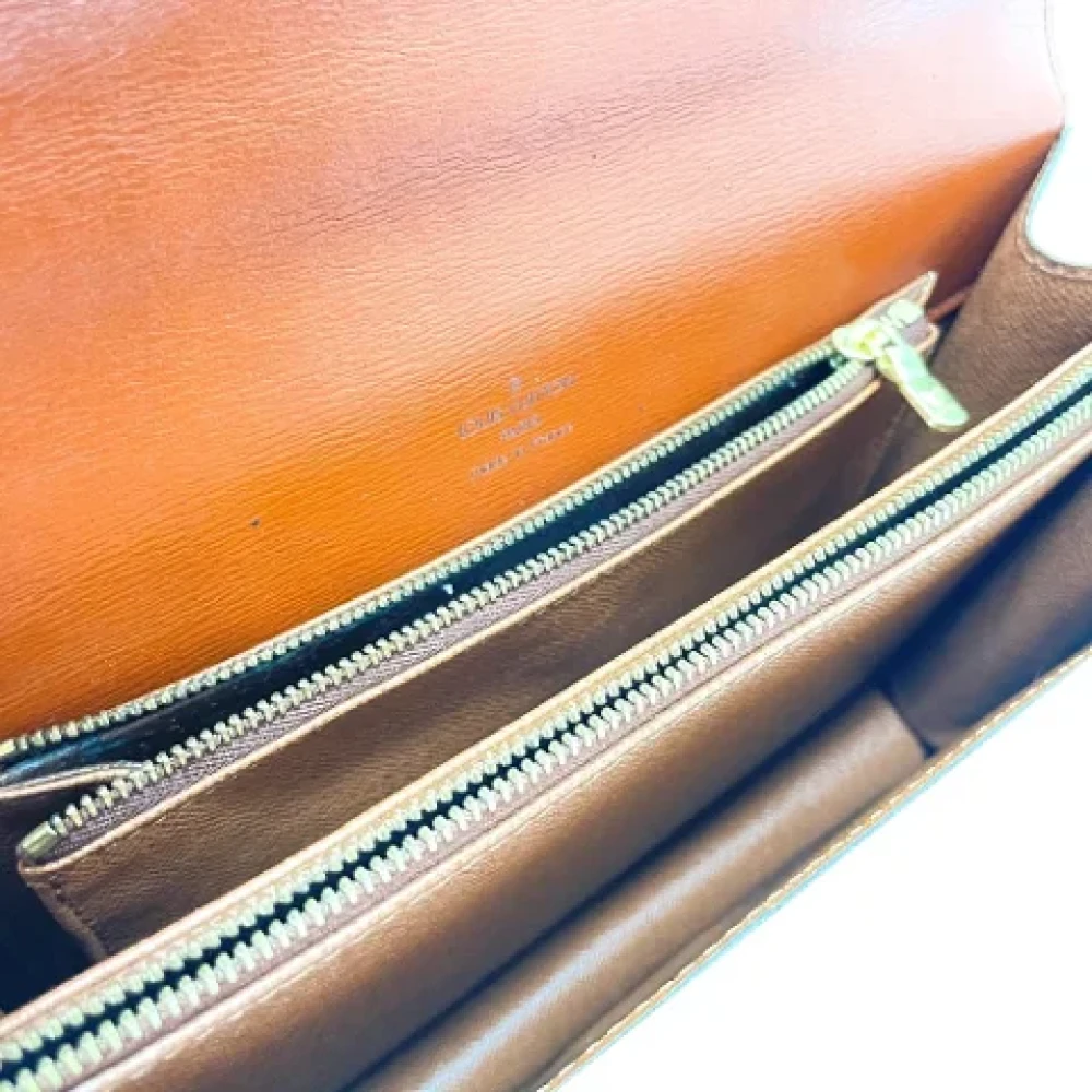 Louis Vuitton Vintage Pre-owned Leather louis-vuitton-bags Brown Dames