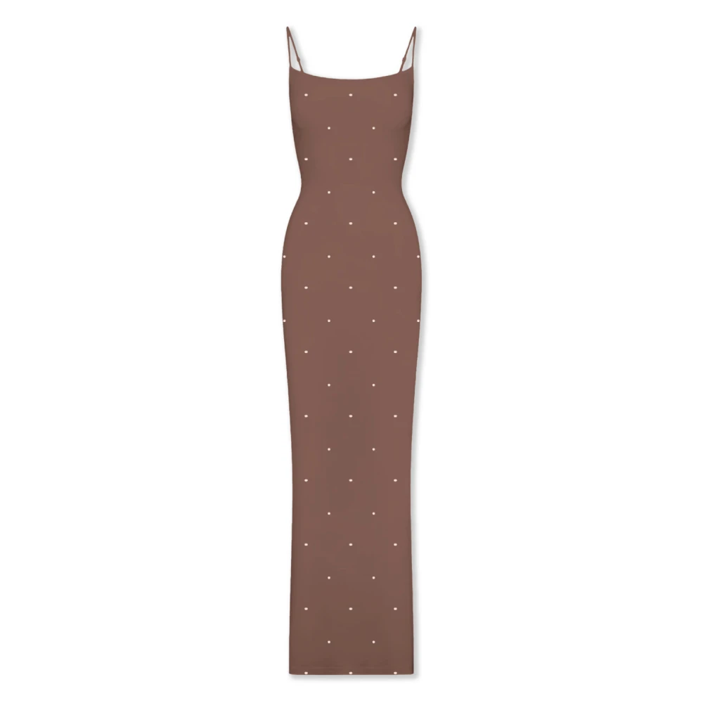 Mc2 Saint Barth Women's Brown Maxi Dresses,, Stylish Dresses Collection Small