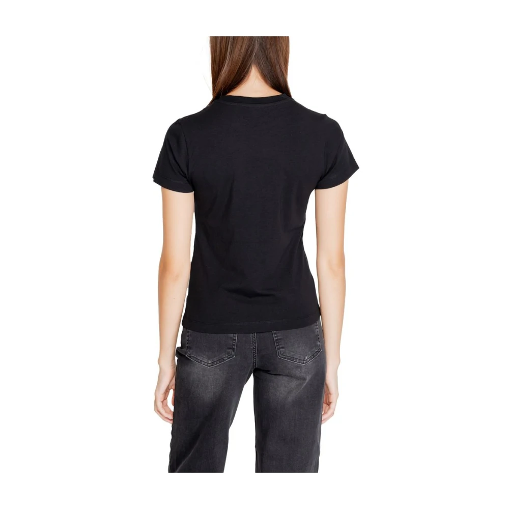 Guess Zwarte Katoenen Dames Tops Collectie Black Dames