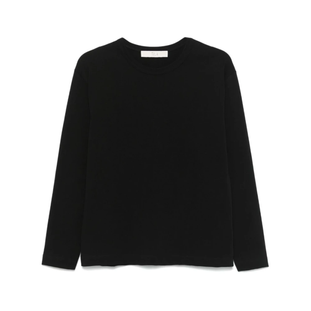 Tela Poeder Roze Top Black Dames
