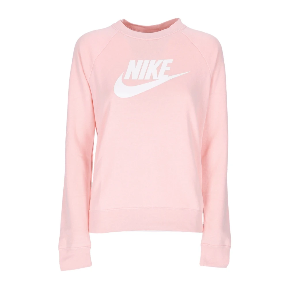 Nike Essential Crew HBR Sweatshirt Pink Dames