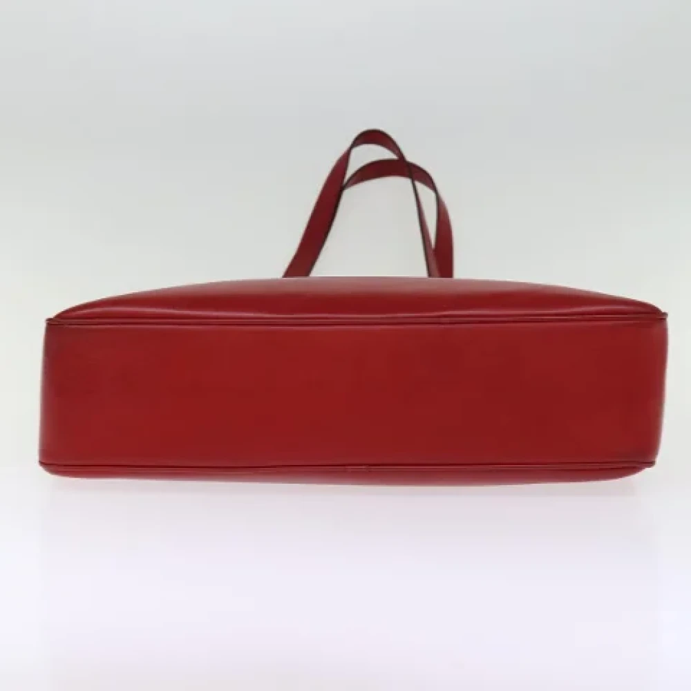 Celine Vintage Pre-owned Leather totes Red Dames