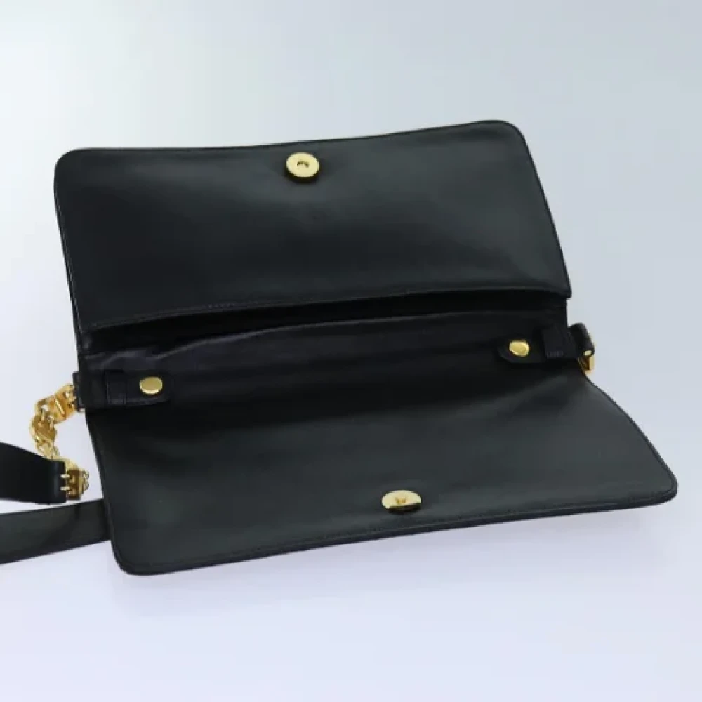 Bally Pre-owned Leather shoulder-bags Black Dames