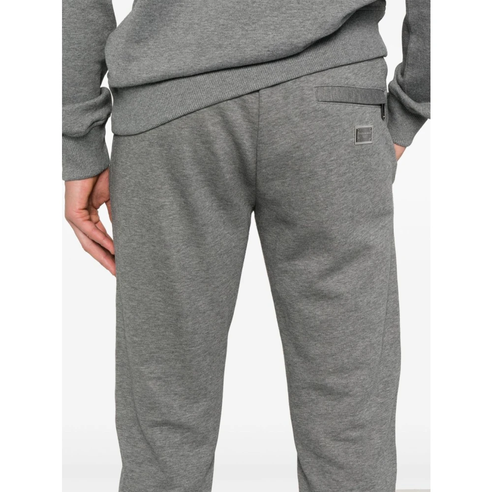 Dolce & Gabbana Antracietgrijze Trekkoordbroek Gray Heren