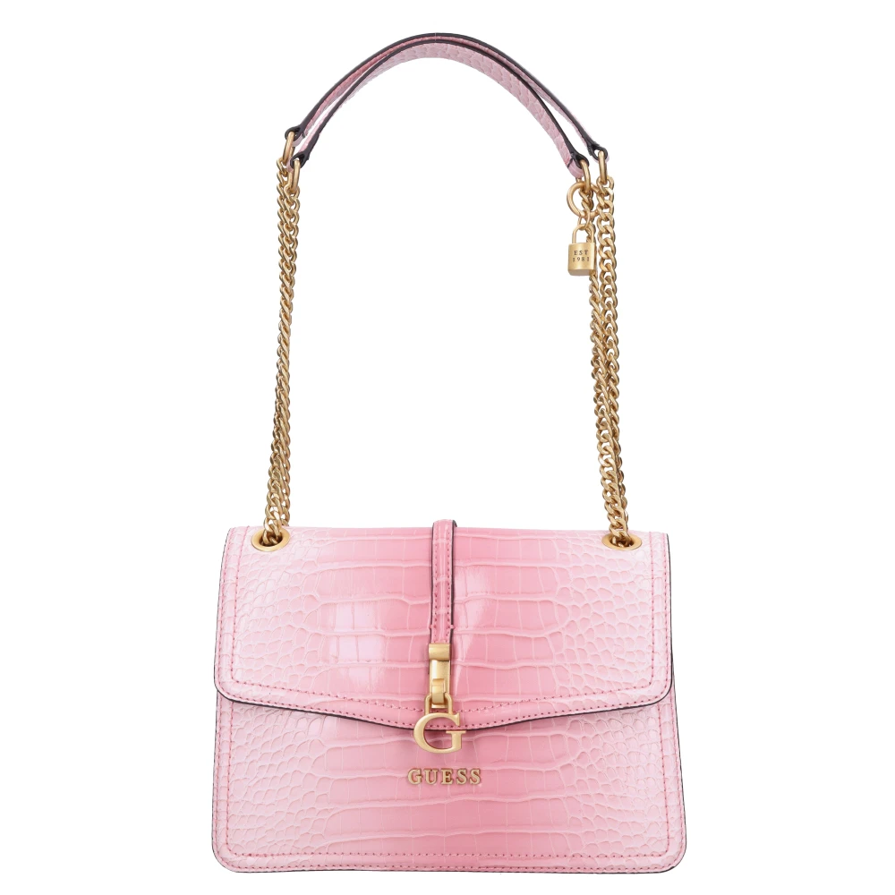 Guess Schoudertas met klep Pink Dames