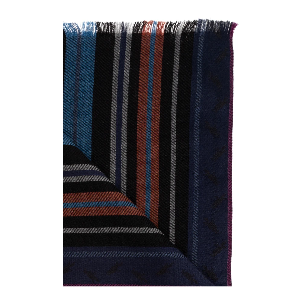 Paul Smith Gestreept patroon sjaal Multicolor Heren