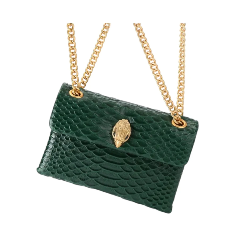 Kurt Geiger Stijlvolle leren tas voor vrouwen Green Dames