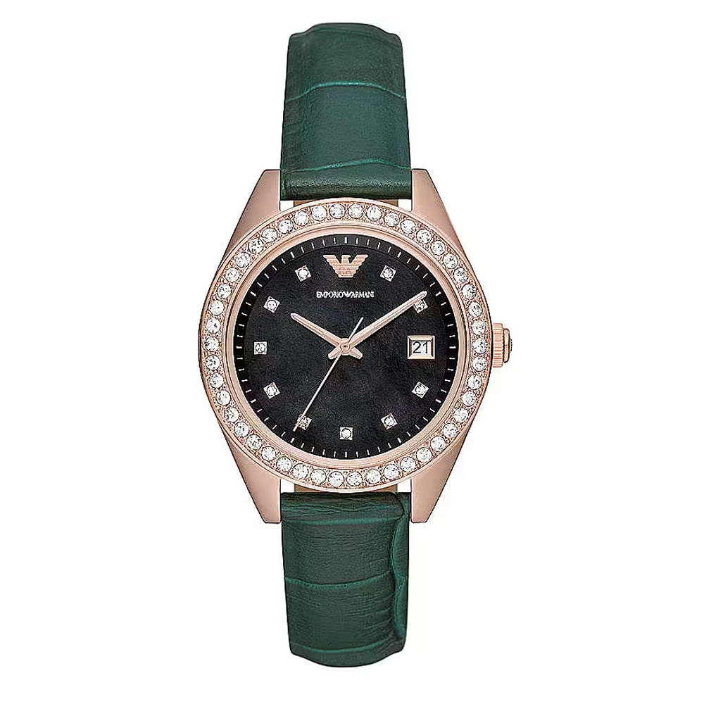 Emporio Armani Donna Rosa Accessori, Taglia Unica, New,