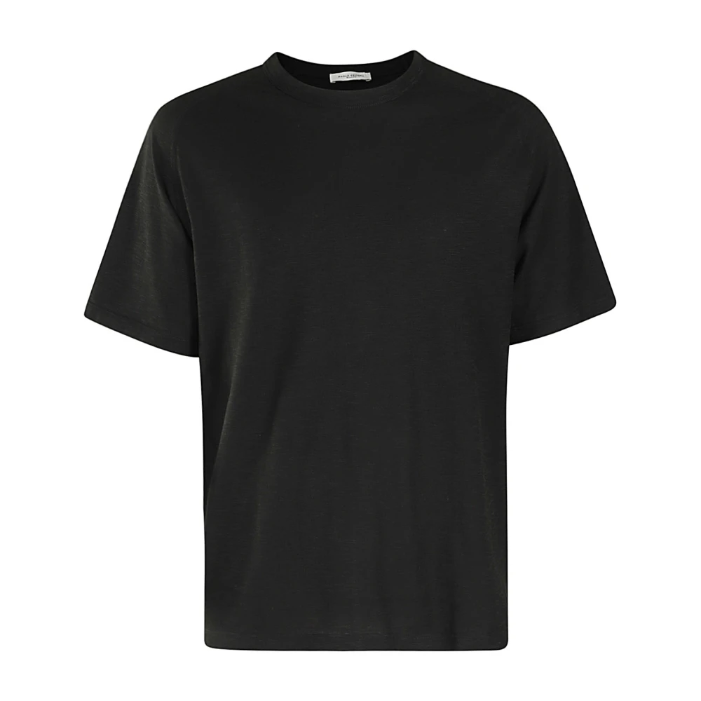 Paolo Pecora Jersey T-shirt Black Heren