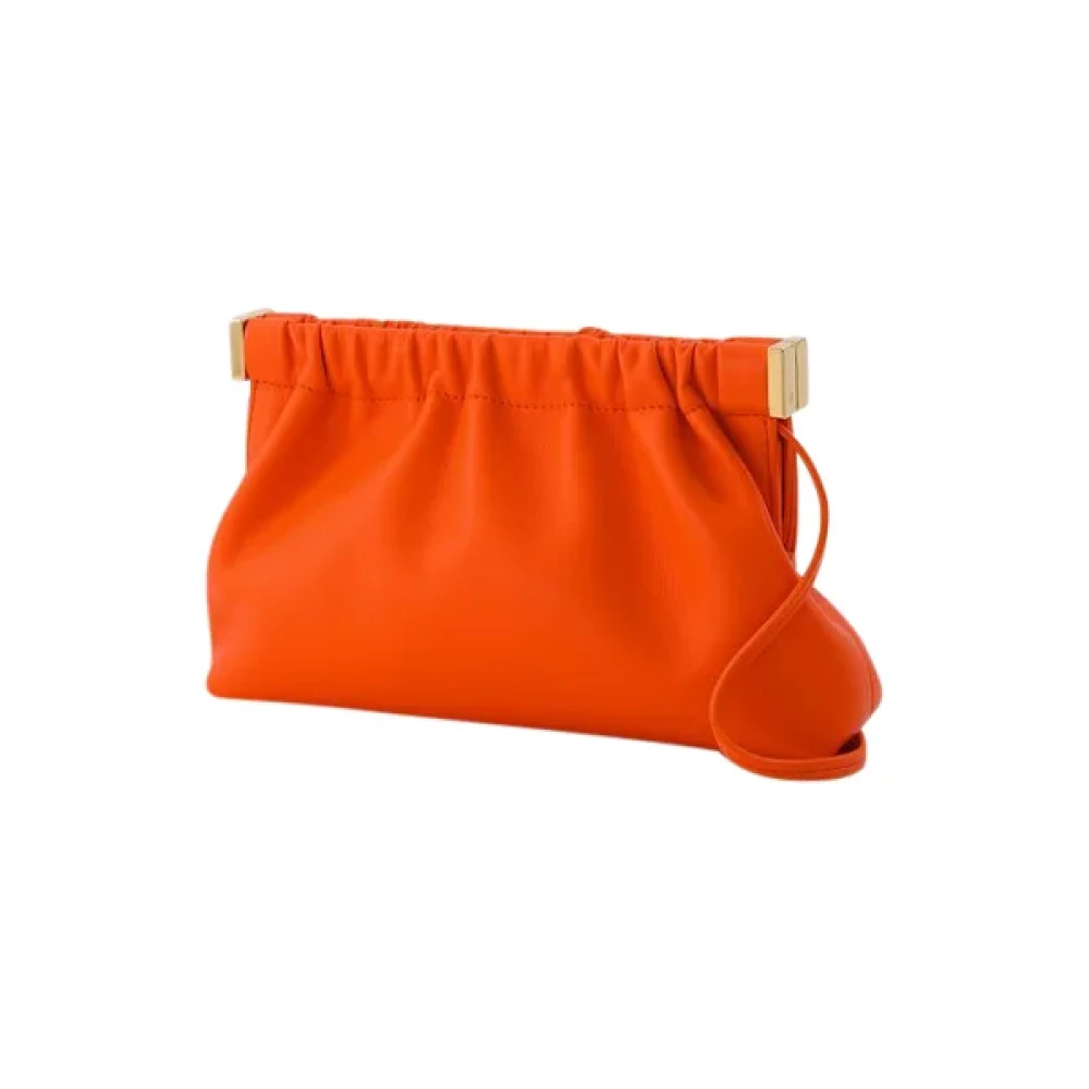 Nanushka Leather clutches Orange Dames
