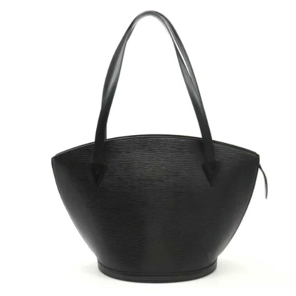 Louis Vuitton Vintage Pre-owned Leather louis-vuitton-bags Black Dames