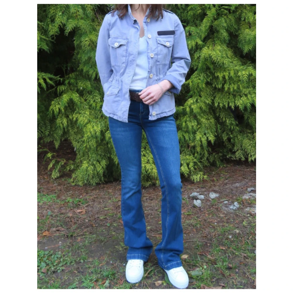 Mason's Eva Safari Jas Blue Dames