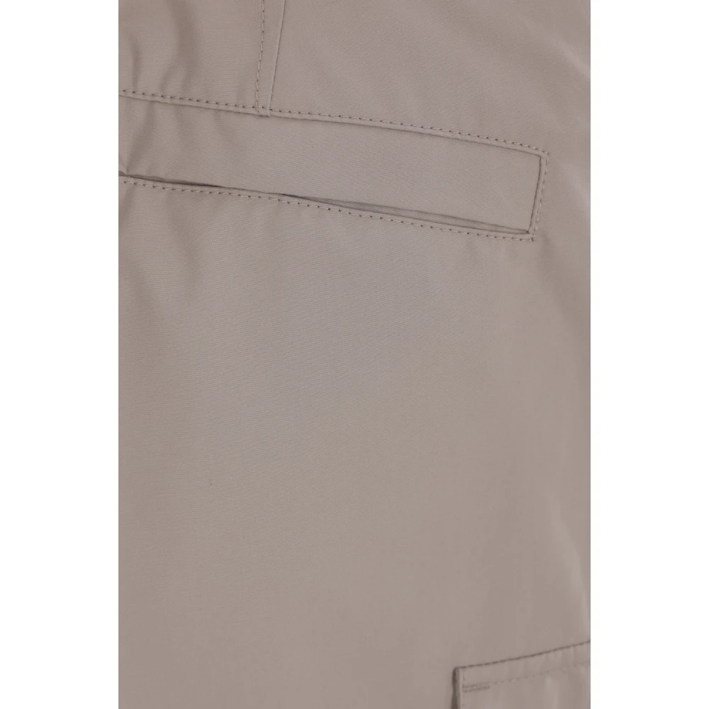 Stone Island Cargo broek in grijs katoen Gray Heren