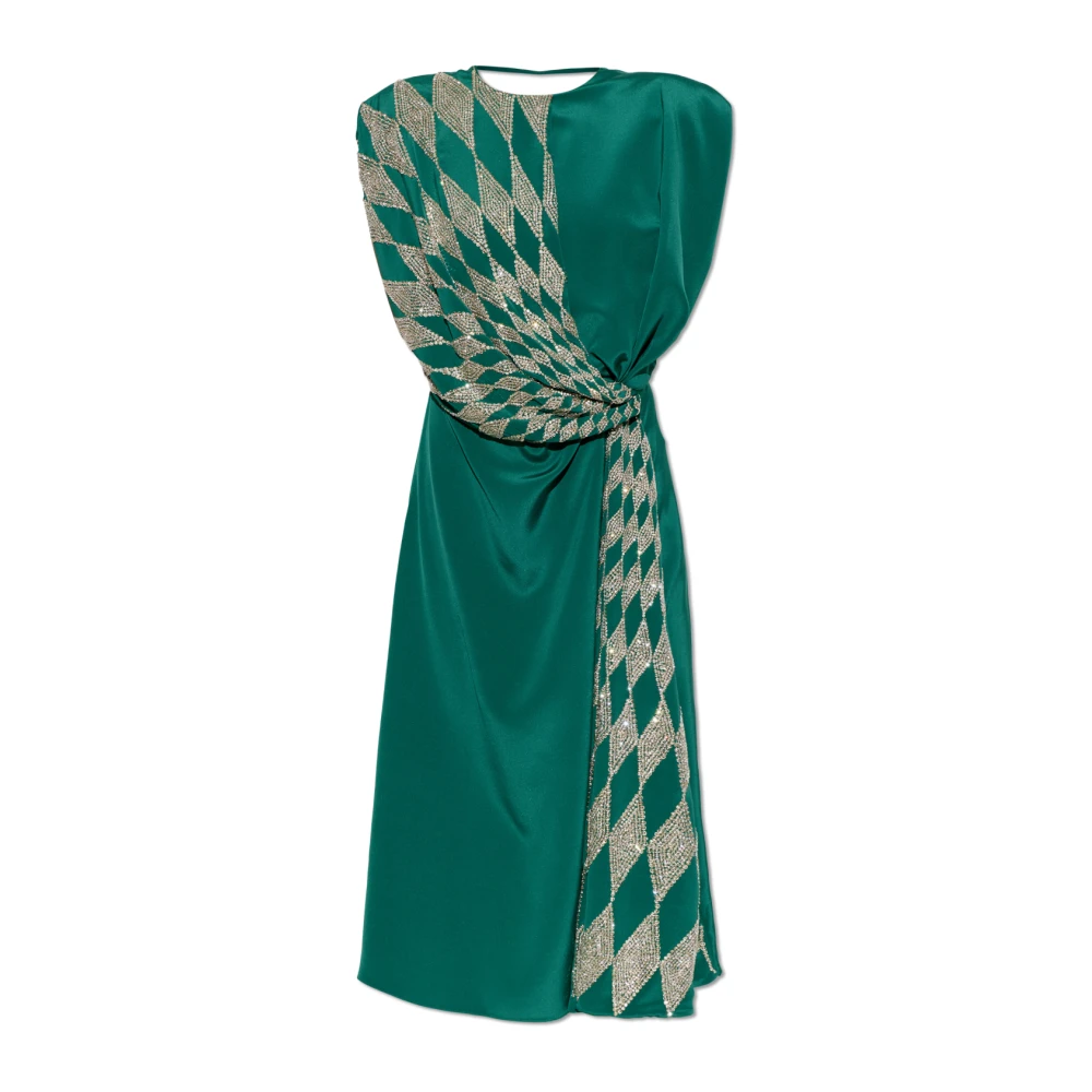 Versace Mujer Verde Vestidos, Talla: S