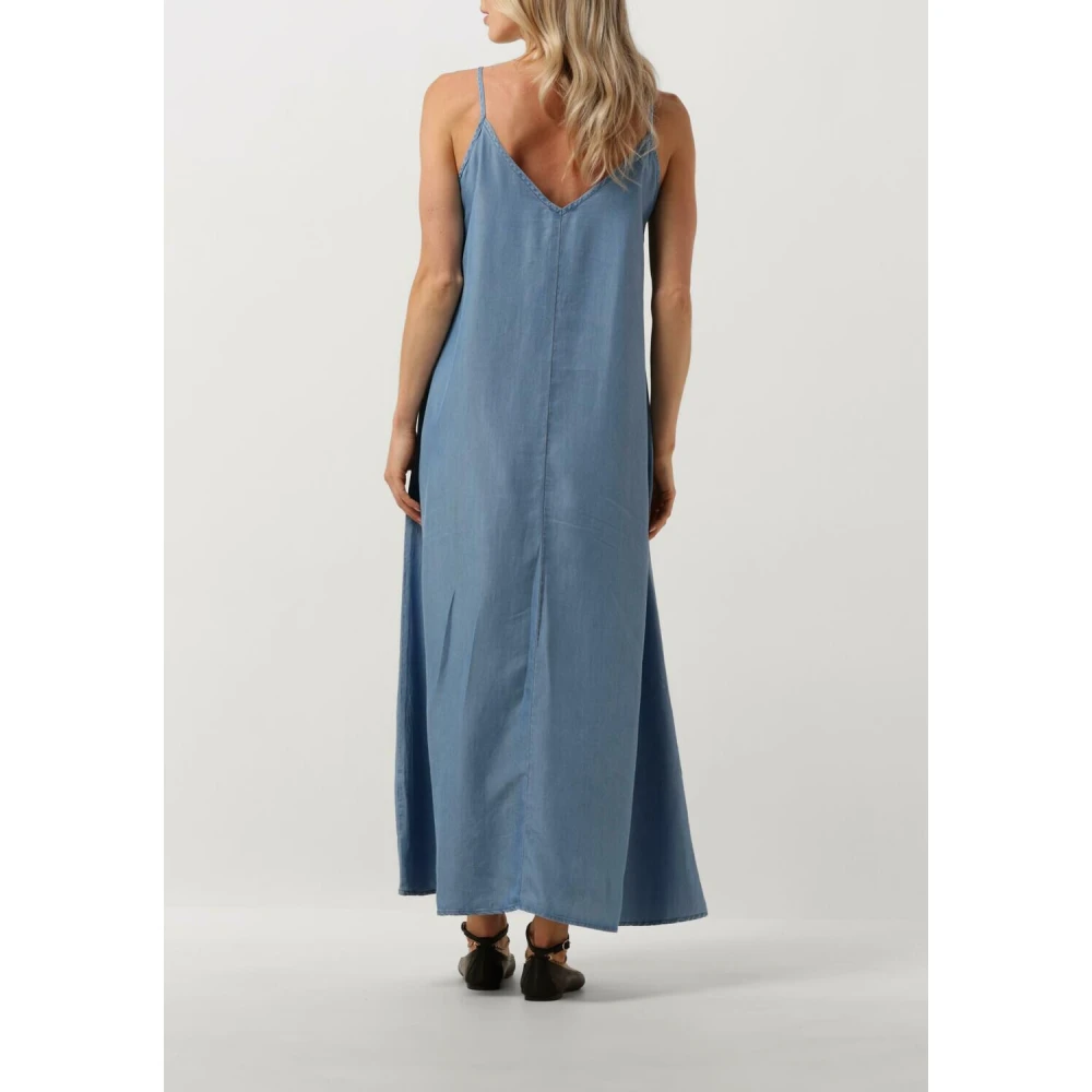 Catwalk Junkie Blauwe Maxi Strap Jurk Blue Dames