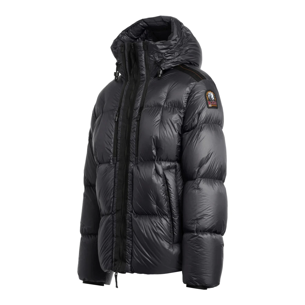 Parajumpers Gewatteerde jas met capuchon Black Heren