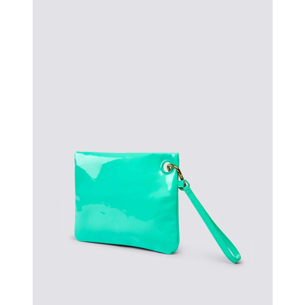 Sundek Logo Clutch Tas Green Dames