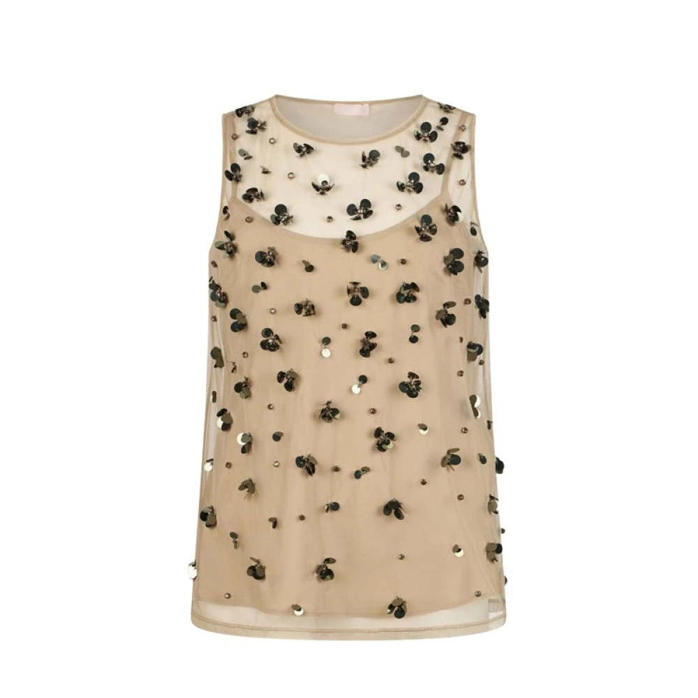 Liu Jo Mujer Marrón Camisetas, Talla: M