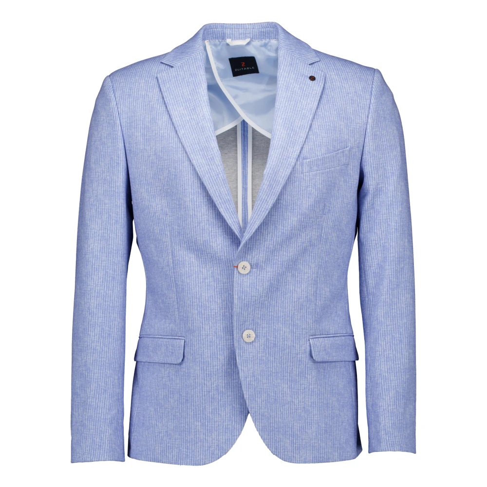 Zuitable Dinick blazers lichtblauw Blue Heren
