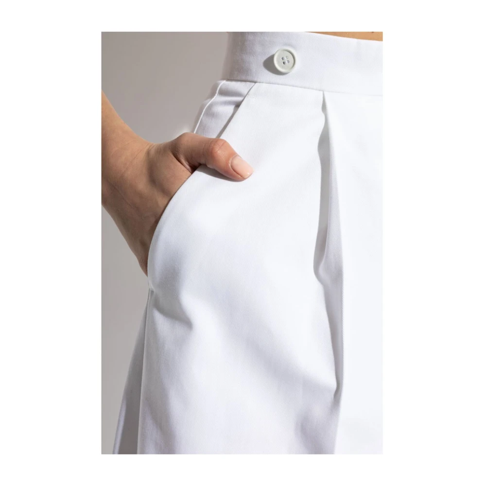 Givenchy Wijde broek White Dames