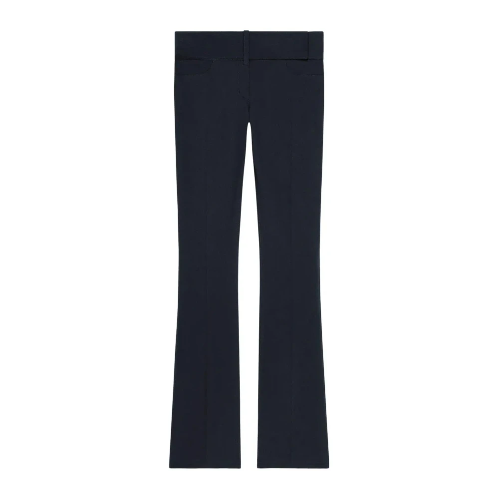 Courrèges Navy Trompetbroek Blue Dames