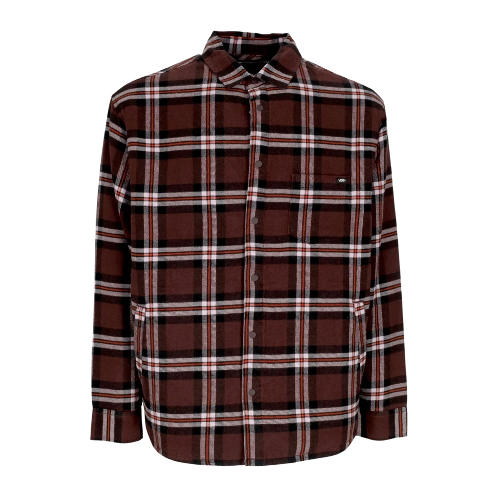 Vans Gewatteerd Flanellen Shirt Fudge Lavender Frost Multicolor Heren