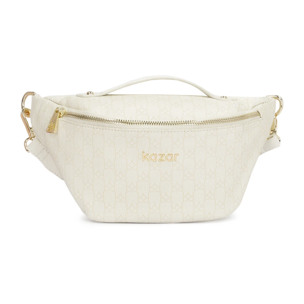 Kazar Leren heuptas met handvat White Dames