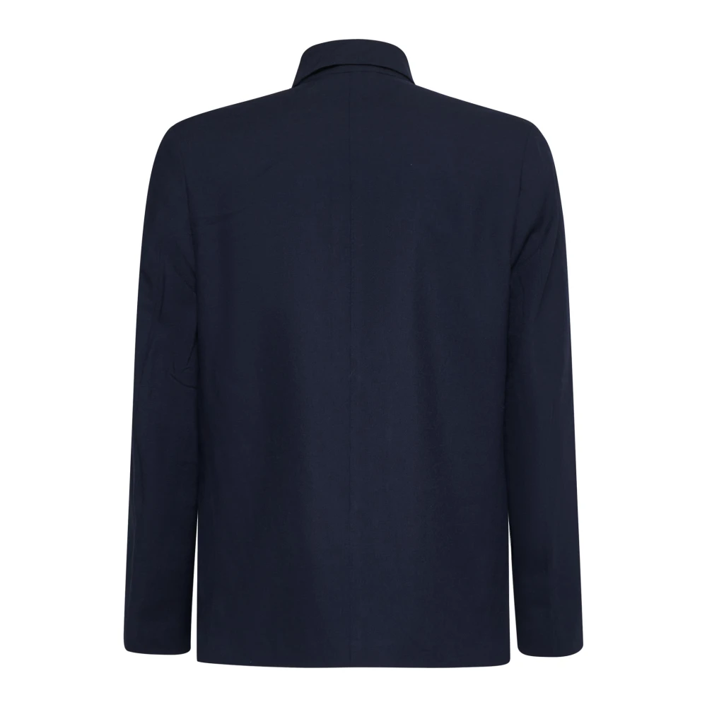 PS By Paul Smith Stijlvolle Jassen voor Mannen Blue Heren