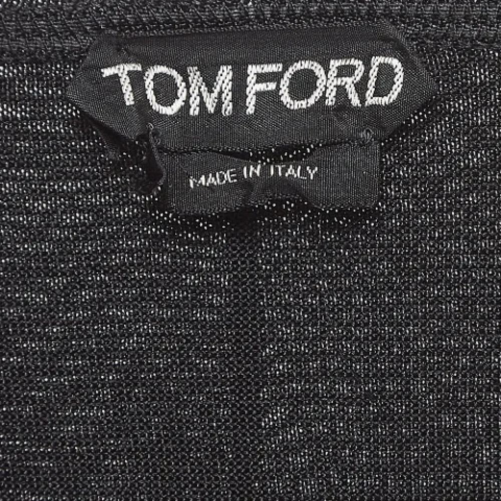 Tom Ford Pre-owned Knit outerwear Black Dames