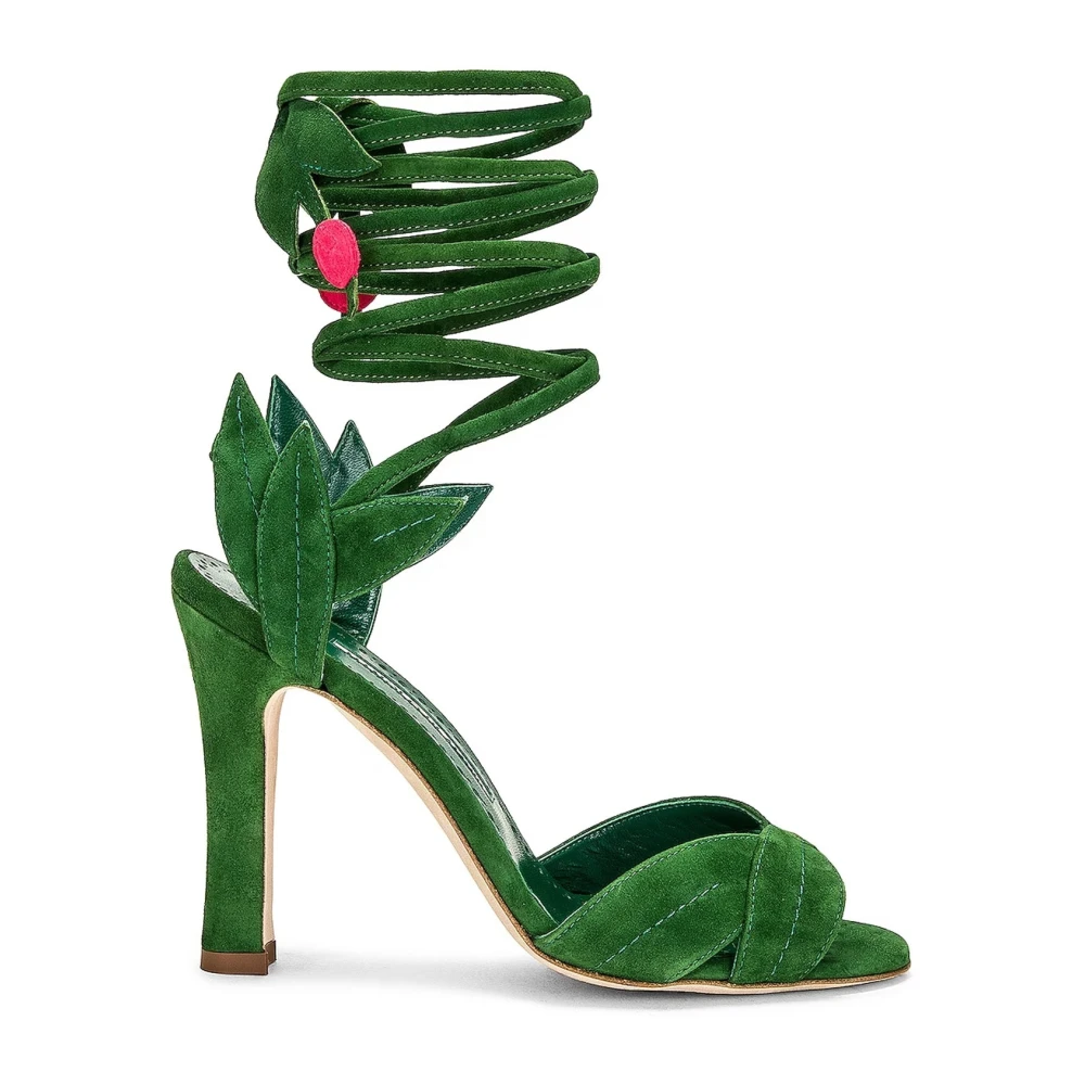 Shoes > Sandals > High Heel Sandals - - Manolo Blahnik - Modalova