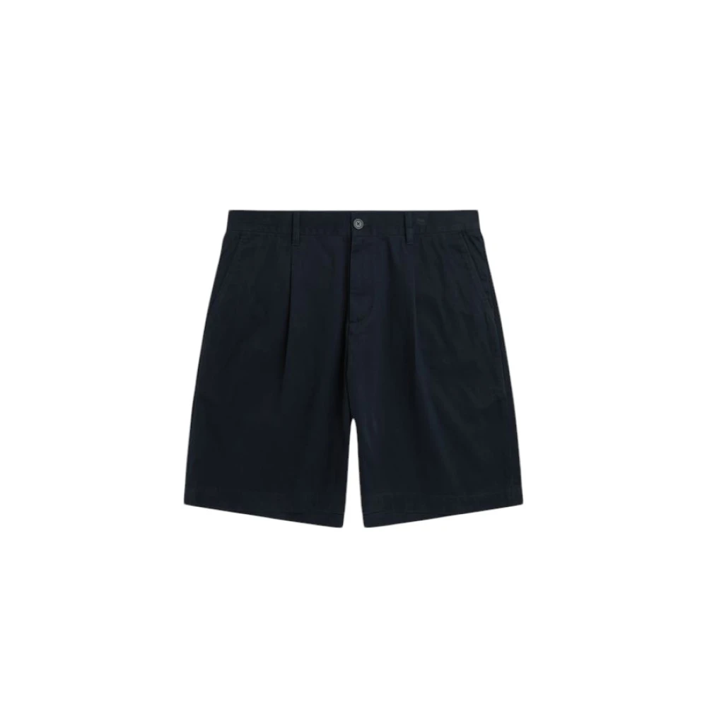 Fred Perry Men's Blue Casual Shorts, W34, Stylish Bermuda Shorts For