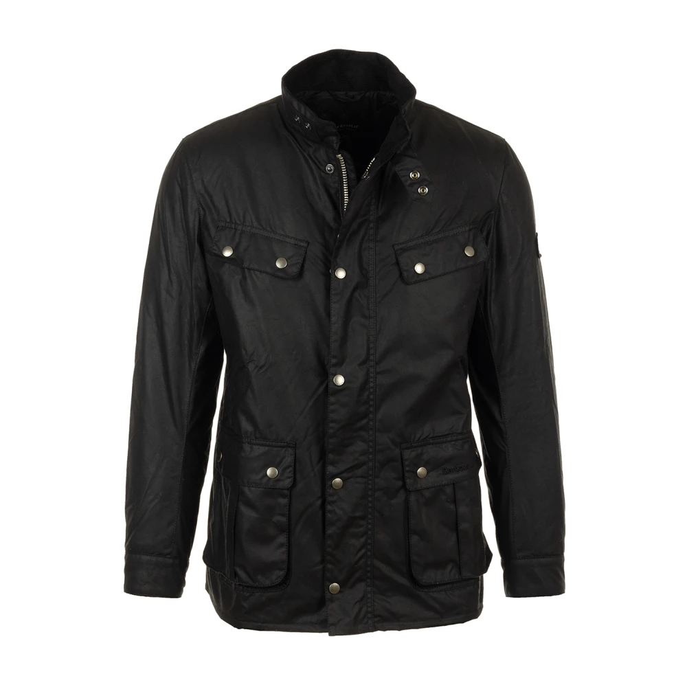 Barbour Svart International Duke Vaxjacka Black, Herr