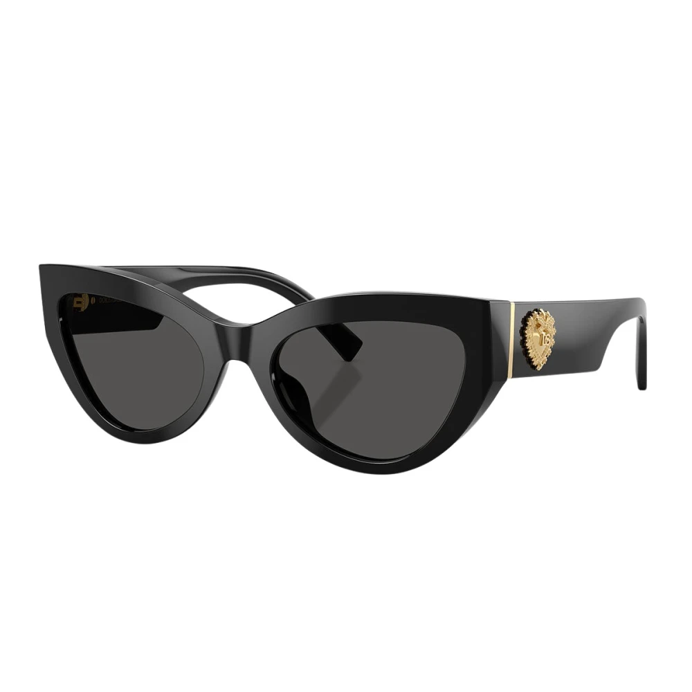 Dolce & Gabbana Women's Black Cat-Eye Sunglasses - Sunglasses - 55 Mm - Accessories