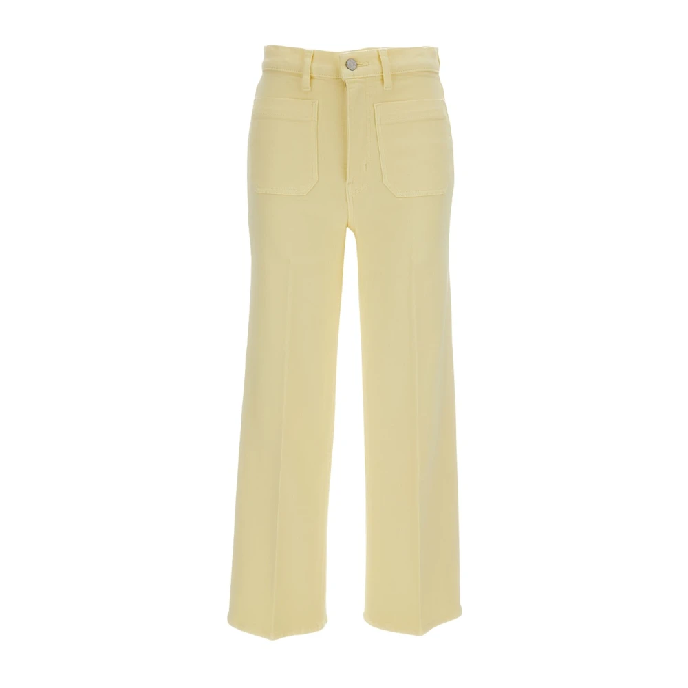 Frame Yellow Straight Fit Jeans, Female, W25, Straight Jeans