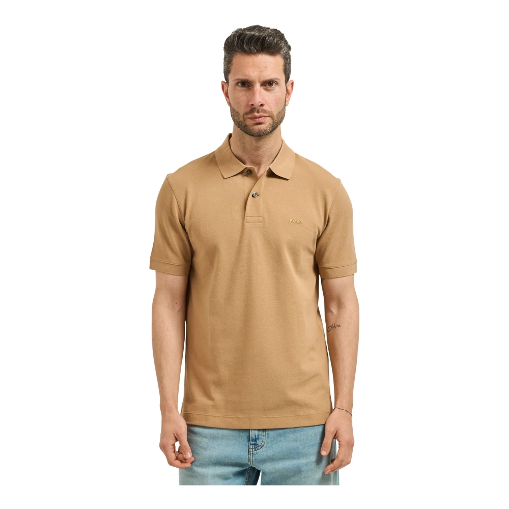 Boss Uomo Marrone Top, 2XL, New,