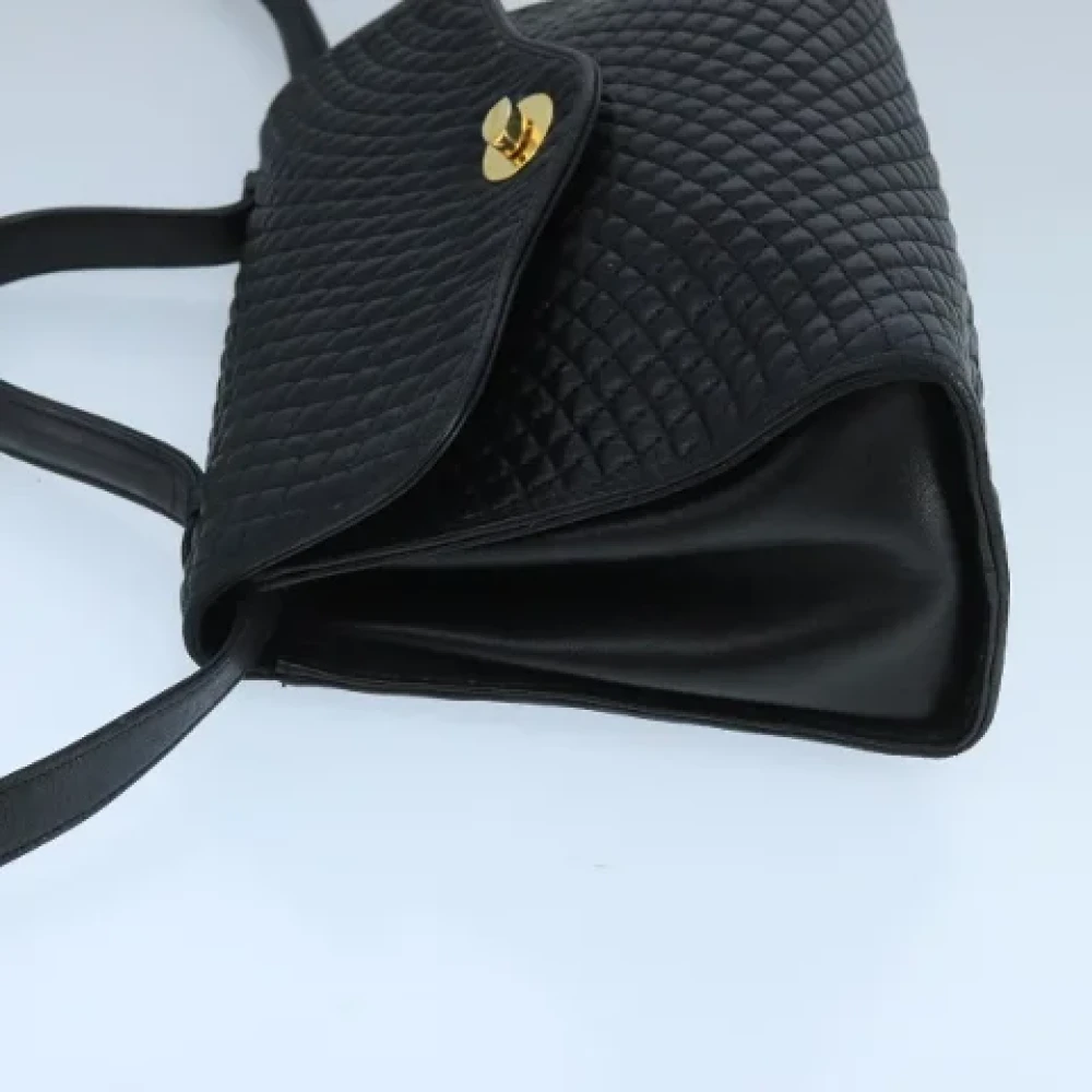 Bally Pre-owned Leather handbags Black Dames