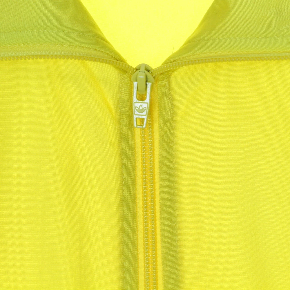 Adidas Firebird Track Jacket Geel Lange Mouw Yellow Heren
