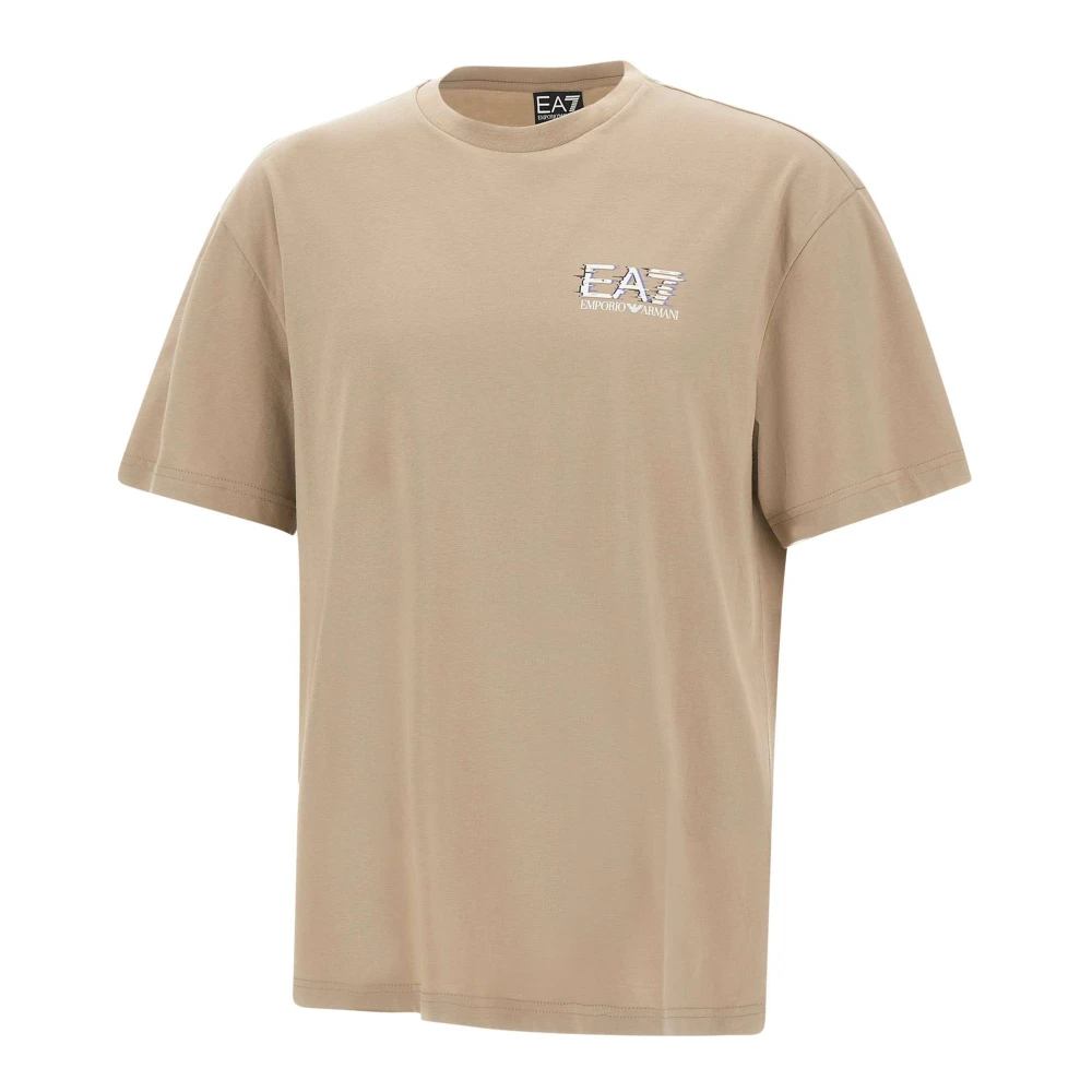 Emporio Armani Ea7 Hombre Beige Camisetas, Talla: Xl