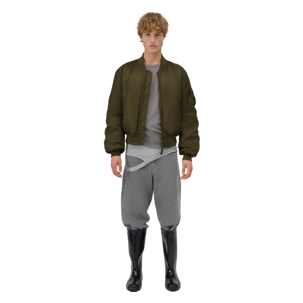 Bacon M Bomber Twill Green Heren
