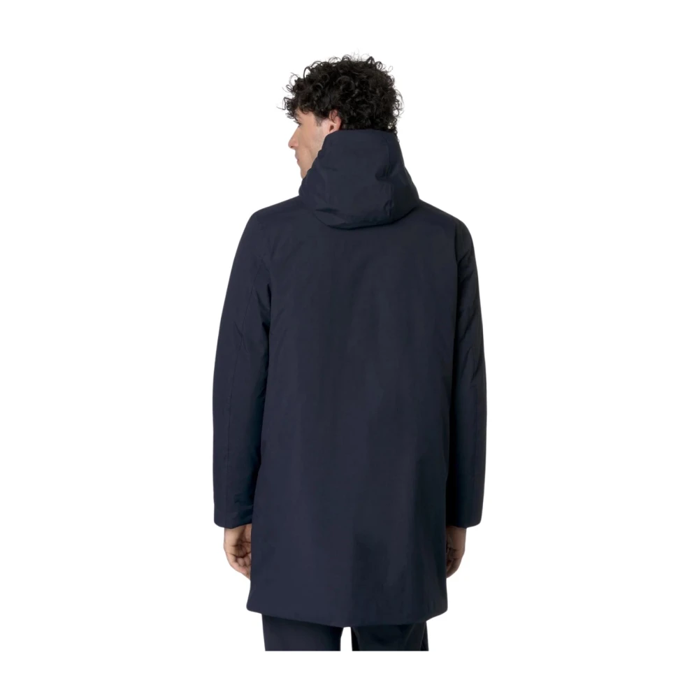 K-way Warme Ottoman Jas Blue Heren