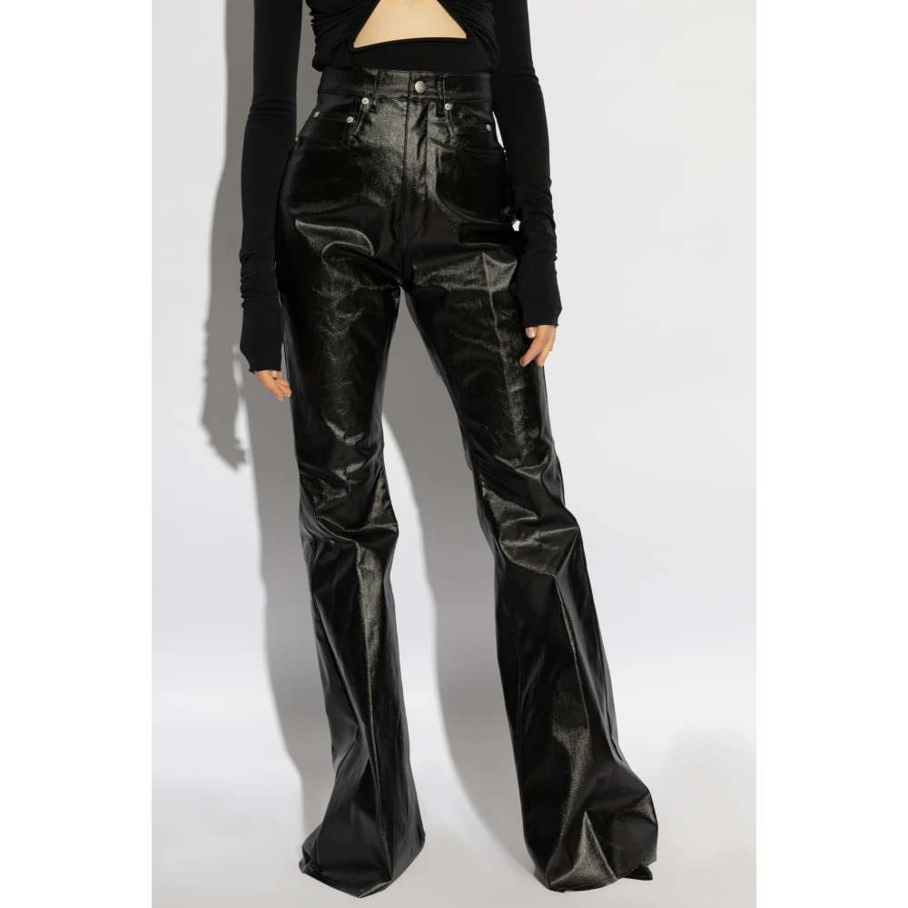 Rick Owens Trousers Bolan Black Dames