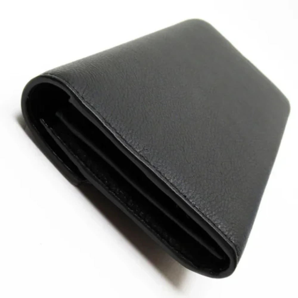 Bally Pre-owned Leather wallets Black Dames