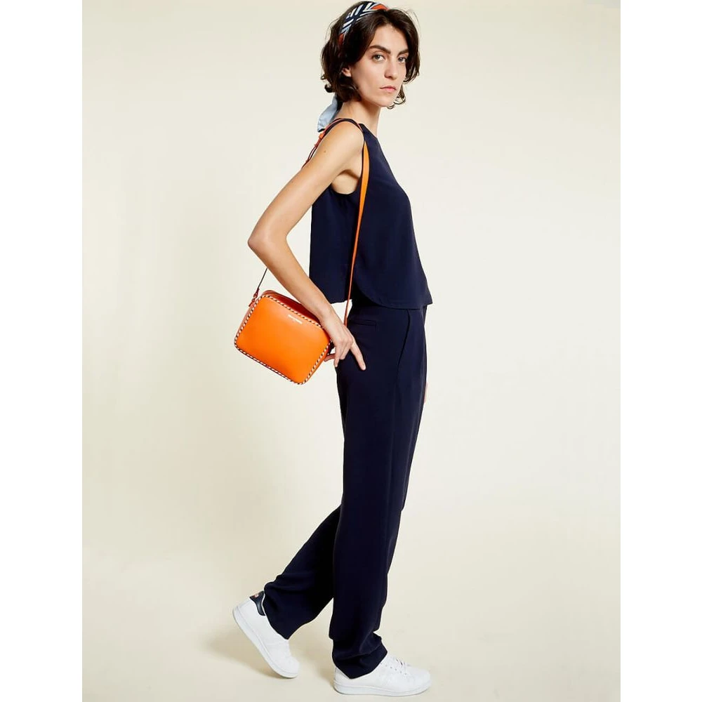 Ines De La Fressange Paris Atalia navy broek Blue Dames