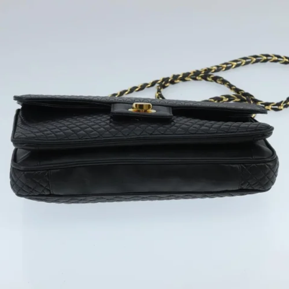 Bally Pre-owned Leather shoulder-bags Black Dames