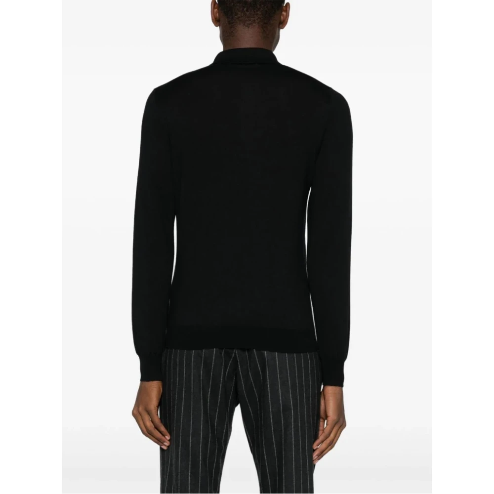 Tagliatore Polos Black Heren