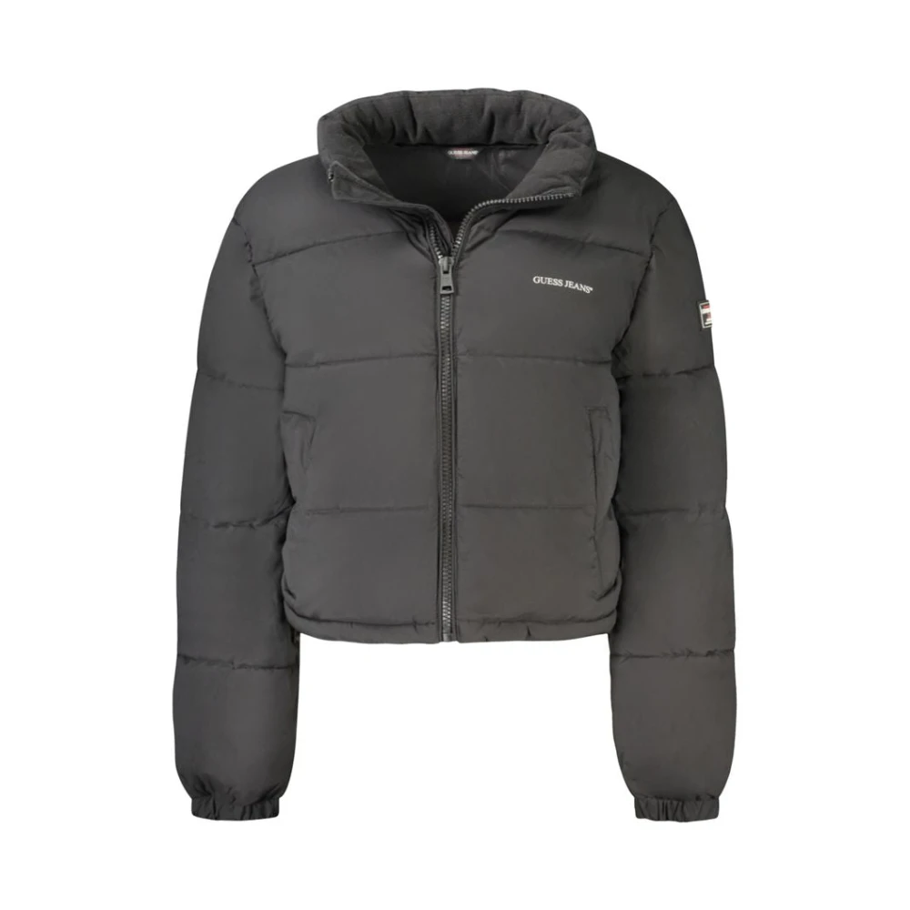 Guess Women's Gray Long Sleeve Jacket - Winter Jackets - Xl - Jackets