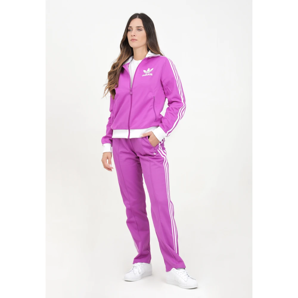 adidas Originals Sportieve Beckenbauer Paarse Damesbroek Purple Dames
